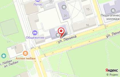 Дворец творчества детей и молодежи в Ангарске на карте
