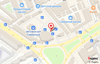 Магазин хлебобулочных изделий в Махачкале на карте