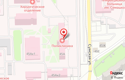 ОАО Банкомат, Центрально-Черноземный банк Сбербанка России на Сумской улице на карте