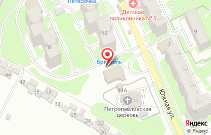 Кафе-пекарня Бриошь на Южной улице на карте