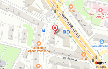 Салон оптики Оптика для Бережливых в Центральном районе на карте
