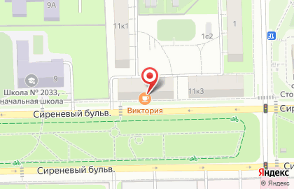 Столовая в Москве на карте