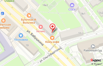 Продовольственный магазин Дельфин на карте