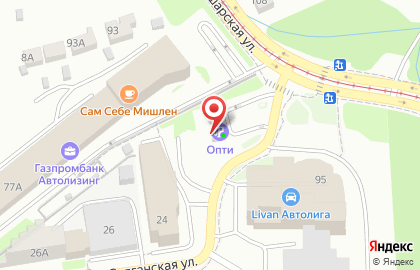 Официальный партнер Газпром нефть Опти на Салганской улице на карте