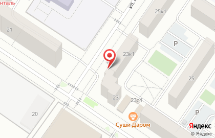 Студия рисунка Бирюзовый кот на улице Николая Семёнова на карте