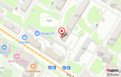 Школа танцев Ты со мной в Центральном районе на карте