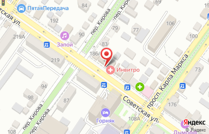 Мастерская по ремонту одежды на Советской улице на карте