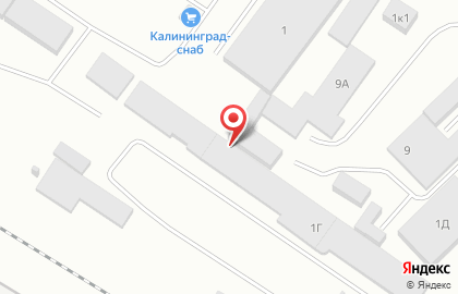 Магазин автозапчастей в Калининграде на карте