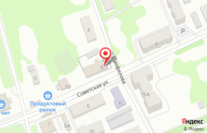 Банкомат Среднерусский банк Сбербанка России, Тульское отделение на Советской улице на карте