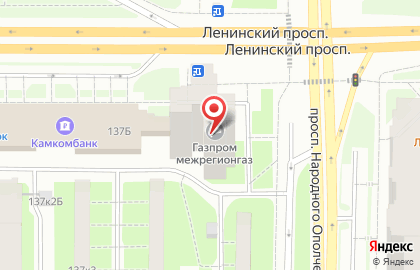 Салон причесок Ля Фам на Ленинском проспекте на карте