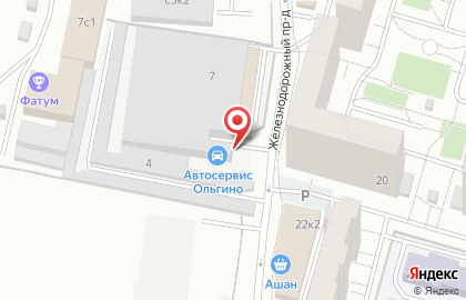 Магазин автомасел и автозапчастей на карте