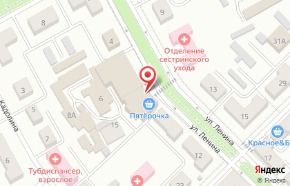 Супермаркет Пятёрочка в Ростове-на-Дону на карте