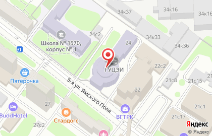 Московский керлинг-клуб на карте