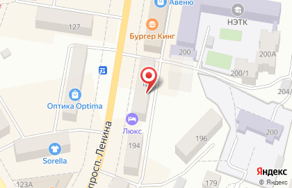 Отель Люкс в Нижнем Новгороде на карте