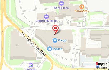 Частная охранная фирма Дивизион на карте