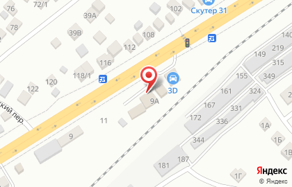 Магазин автотоваров Вираж на Красноармейской улице на карте