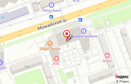 Медицинская лаборатория NovaScreen в Одинцово на карте