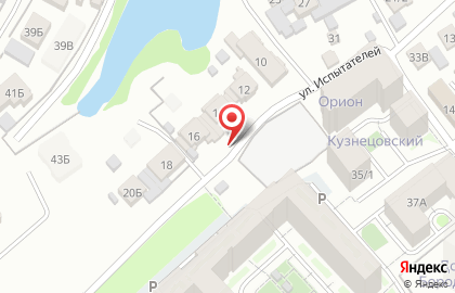Fish House на улице Испытателей на карте