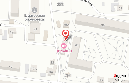 Ателье в Красноярске на карте
