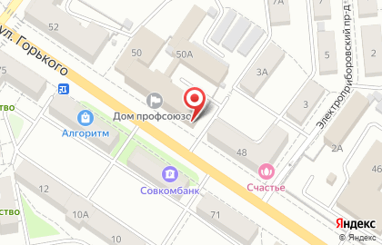Компания Чип-сервис на улице Горького на карте