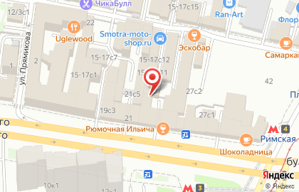 Нова Вита на улице Сергия Радонежского на карте