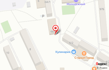 Танцевально-спортивный клуб Дуэт в переулке Строителей на карте