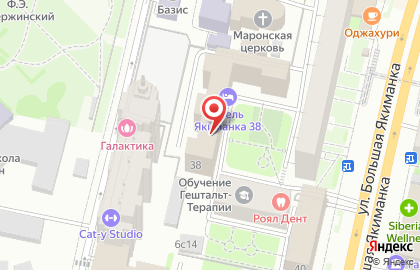 Профессиональные адвокаты Москвы, некоммерческое партнерство на карте