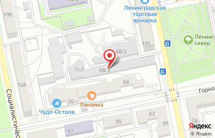 Автомойка У башни на карте