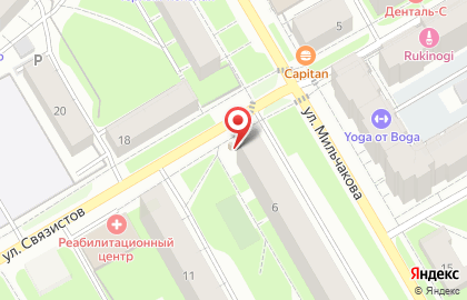 Сеть водоматов Серебряное озеро в Дзержинском районе на карте