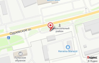 АЗС СНС в Привокзальном районе на карте