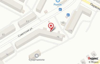 Пекарня Булка на Советской улице на карте