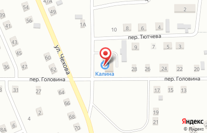 Продуктовый магазин в Ленинск-Кузнецком на карте
