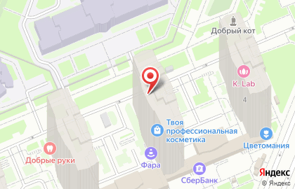 Страховой дом ВСК на улице Фёдора Абрамова на карте