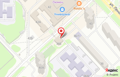 Магазин автозапчастей AutoPolka.ru на улице Ленина на карте