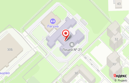 Кольцовские надежды, ДЮСШ на карте