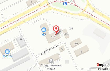 Автосервис М5 в Орджоникидзевском районе на карте