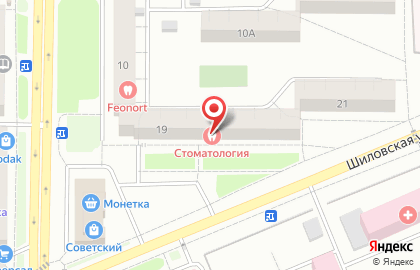 Салон красоты Sunrise на Шиловской улице на карте