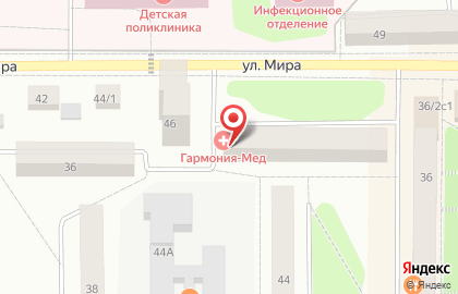 Страховая медицинская компания Капитал Медицинское Страхование на улице Мира, 50 на карте