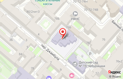 Детский сад №19 комбинированного вида в Санкт-Петербурге на карте