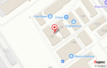 Точка света на карте