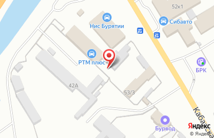 Автостоянка Байкалводпроект на карте