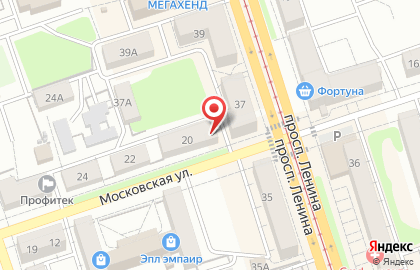 Центр паровых коктейлей Марокко на Московской улице на карте