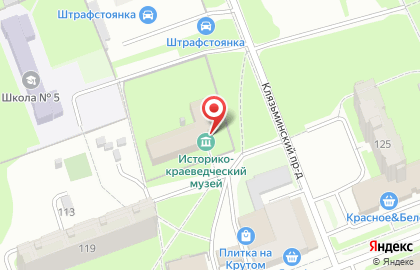 Орехово-Зуевский историко-краеведческий городской музей в Москве на карте