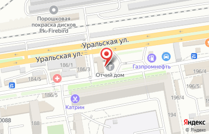 Интернет-магазин шин и дисков 4tochki на Уральской улице на карте