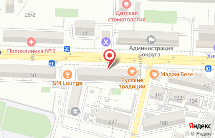 ЗАО Банк Первомайский в Прикубанском округе на карте