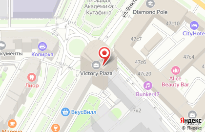 Virgin Connect на улице Викторенко на карте