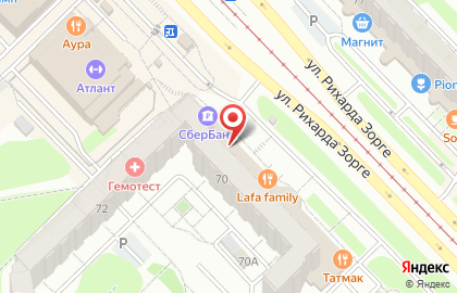 Россельхозбанк в Казани на карте