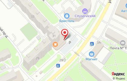 Банкомат Авангард в Костроме на карте