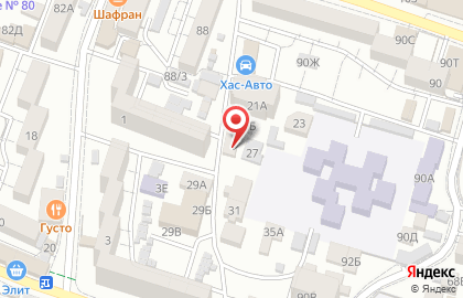 Магазин продуктов в Хасавюрте на карте