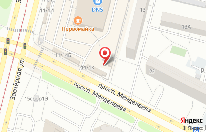 ЭльТЕХ на проспекте Менделеева на карте